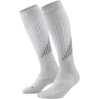 Cep Ski Touring Merino Socks Tall 3.0, Skistrømper, Herre, Grey/White