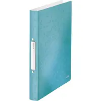 Leitz Ringperm WOW PP A4 2RR/25mm Isblå