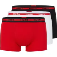 HUGO Planet 10249742 Red Boxers 3 Enheter