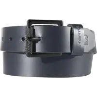 Carhartt Bridle Leather Roller Buckle Belt Men Black/Black 38W