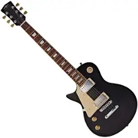 Gear4Music New Jersey Select Left Handed Electric Guitar by Black