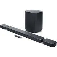 JBL Bar 800MK2 - Lydplankesystem - for hjemmeteater - 7,1 kanaler - trådløs - Bluetooth, Wi-Fi 6, Ethernet - Appstyrt - svart