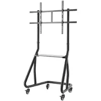 Hama Trolley, 124,5 cm (49), 2,54 m (100), 400 x 400 mm, 1000 x 600 mm, Aluminium, Svart