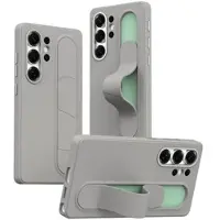 Mtp Products Samsung Galaxy S25 Ultra Smart hybrid-deksel med stående grep - titangrå