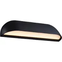 Nordlux Utendørs LED-vegglampe Front 26, svart