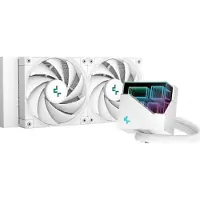 DeepCool LT520 - Væskekjølesystem for prosessor - høyytelses - Radiatorstørrelse: 240 mm - (for: LGA1155, LGA2011, LGA1150, LGA2011-3, LGA1151, AM4, LGA2066, sTR4, sTRX4, LGA1200, LGA1700, AM5) - 120