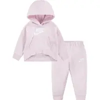 Nike Joggedress - Rosa Skum m. Hvit - - 18 md - Joggedress