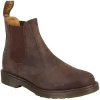 Dr. Martens unisex. 11853201 Brown 2976 Chelsea Leather Boots (44), Flat, None, Casual