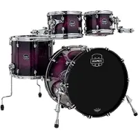 Mapex Saturn VI 22" 4pc Saturn VI Fast Rock Shell Pack Royal Purple Burst
