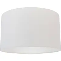 QAZQA Stofflampeskjerm off-white 35/35/20