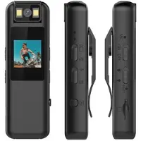 Mtp Products LK2315 HD Sports DV-kamera / Mini Bodycam med 180° roterbart objektiv - svart