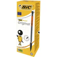 BIC Matic Original - Mekanisk blyant - HB - 0.7 mm - retraktil - med viskelær (en pakke 12)