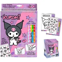 Kuromi Fargesett Med Fargeblyanter