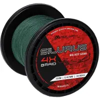 Mikado Silurus 4x Flettet Fiskesnøre 300 M