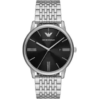 Giorgio Armani Emporio AR11600 minimalistisk trehånds klokke med dato – herreklokke