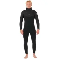 Rip Curl Dawn Patrol 6/4 Mm Langermet Våtdrakt Med Hette Og Glidelås På Brystet