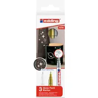 Edding 751 Gloss Paint Tusjpenn 3 Enheter
