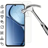 Mtp Products Realme C63 Beskyttelsesglass - 9H, 0.3mm - Case Friendly - Klar