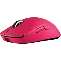 Logitech G PRO X SUPERLIGHT 2C - Mus - gaming - 5 knapper - trådløs, kablet - 2.4 GHz, USB - USB LIGHTSPEED-mottaker - rosa