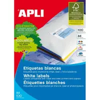 APLI Multifunksjonsetikett 1271 Box 70x30 Mm