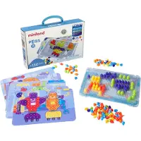 Miniland Pegs 15 Mm Byggespill 150 Enheter