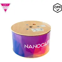 Nanocable Lszh Sftp Pimf Awg23 Cat7 Spole Nettverkskabel 305 M 600mhz
