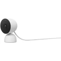 Google Nest Cam - Nettverksovervåkingskamera - innendørs - farge (Dag og natt) - 2 MP - 1920 x 1080 - 1080p - lyd - trådløs - Wi-Fi - H.264