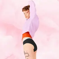 Libresse ComfortFit Essentials Hipster Logo-menstruse for middels mens