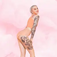 Libresse High Waist Dots Moderate menstruser for middels kraftig mens