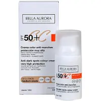 Bella aurora Anti-pigmentflekker Farget Krem Spf50+ 30ml
