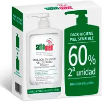 Sebamed Emulsjon Uten Såpe Dusjsåpe 2x 750ml