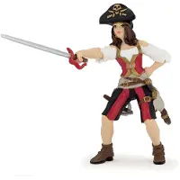 Papo Piratdame - H: 9 cm - - OneSize - Lekefigur