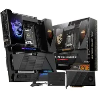 MSI MEG X870E GODLIKE hovedkort AMD X870E-brikkesett Socket AM5 E-ATX DDR5