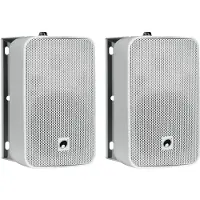 Omnitronic 11036953, 2-veis, Koblet med ledninger (ikke trådløs), 40 W, 75 - 20000 Hz, 16 O, Hvit