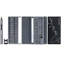StarTech.com Startech 55-Bit Electric Precision Screwdriver Set - Portable Cordless Battery Powered Bit Driver Kit for Electronics, Laptop, Computers, Tablet & Phone Repairs - Magnetic Work Pad - Elektrisk presis