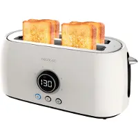 Cecotec Vertikal Classictoast 15000 Beige Ekstra Dobbel Brødrister