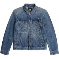 G-Star for man. D26919-D776-H465 A-Line Slim Jacket blue (L), Casual, Cotton, Denim