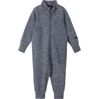Reima Jumpsuit - Ull - Parvin - Melange Grey - - 2 år (92) - Jumpsuit