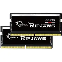 G.Skill Ripjaws SODIMM DDR5-5600 - 32GB - CL40 - Dual Channel (2 pcs) - Intel XMP - Svart