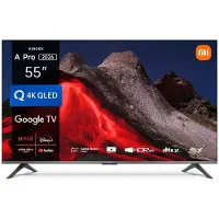 Xiaomi A Pro 2026 - 55 Diagonalklasse LED-bakgrunnsbelyst LCD TV - QLED - Smart TV - Google TV - 4K UHD (2160p) 3840 x 2160 - HDR - Quantum Dot - mørk grå