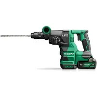 HiKOKI .SDS+ 18V hammer DH1826DC WPZ 3,2J 2x5,0Ah BL +HÅNDTAK 13mm HSC