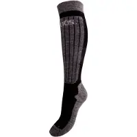 Helios Merino One 60, Skistrømper, 2 par, Black