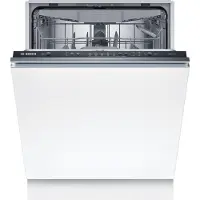 Bosch Serie 2 SMV25EX02E, Fullstendig innebygget, Full størrelse (60 cm), Svart, Knapper, LED, 1,75 m