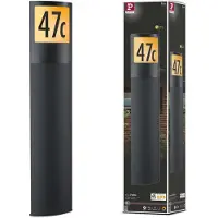 Paulmann 94515 Padea LED stolpelampe LED (RGB) 8,5 W antrasitt