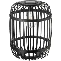 Pauleen LED-solcelledrevet bordlampe SUNSHINE RAY, svart, 25 cm, IP44