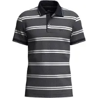 Fynch&Hatton 2-tone Stripe Kortermet Poloskjorte