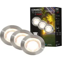 Briloner LED innfelt spot 3913032 IP67 12 V, 3 cm forlengelse, stål