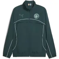 Puma Manchester City FtblStatement Cellerator Jacket, Clothing, Green Terrain, XL