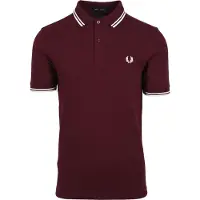 Fred perry Poloskjorte 3600 Bordeaux Rød Størrelse
