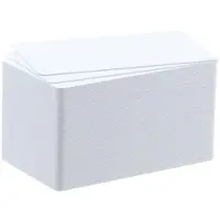 Evolis CBGC0020W - PVC BLANK CARDS - Pack of 100 cards - 0.50MM
